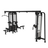 5 Stack Megatron Standard Jungle Gym 2 Colors - Muscle D Fitness - Sturdy Commercial-Grade, Lat Pull, Low Row, Functional Column - Machine Horizon